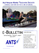 ANTS Bulletin March 2015