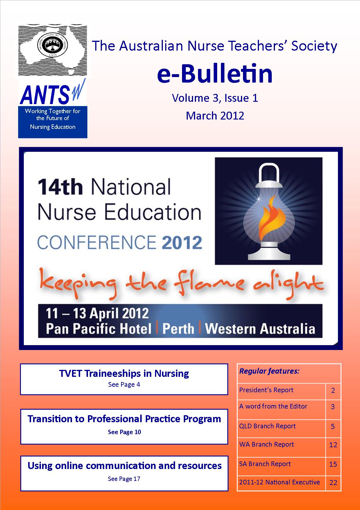 ANTS Bulletin Mar 2012