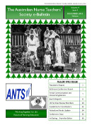 ANTS Bulletin Dec 2012