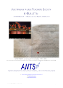 ANTS eBulletin Dec 2018