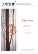 ANTS eBulletin March 2022