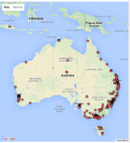 ANTS Members Map